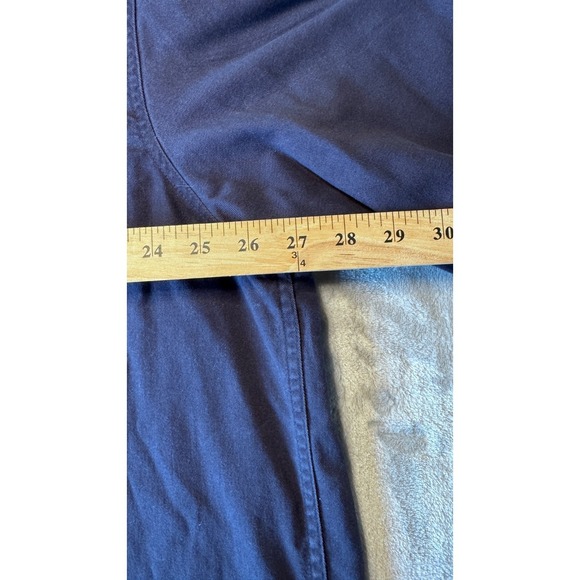 Faded Glory Dark Blue Heavyweight Long Sleeve Shirt 2XL 50/52 - Picture 3 of 10